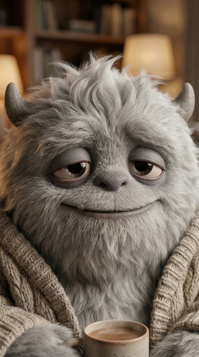 Milo β the Fatigue Yeti from Rowan & the Yetis children's book